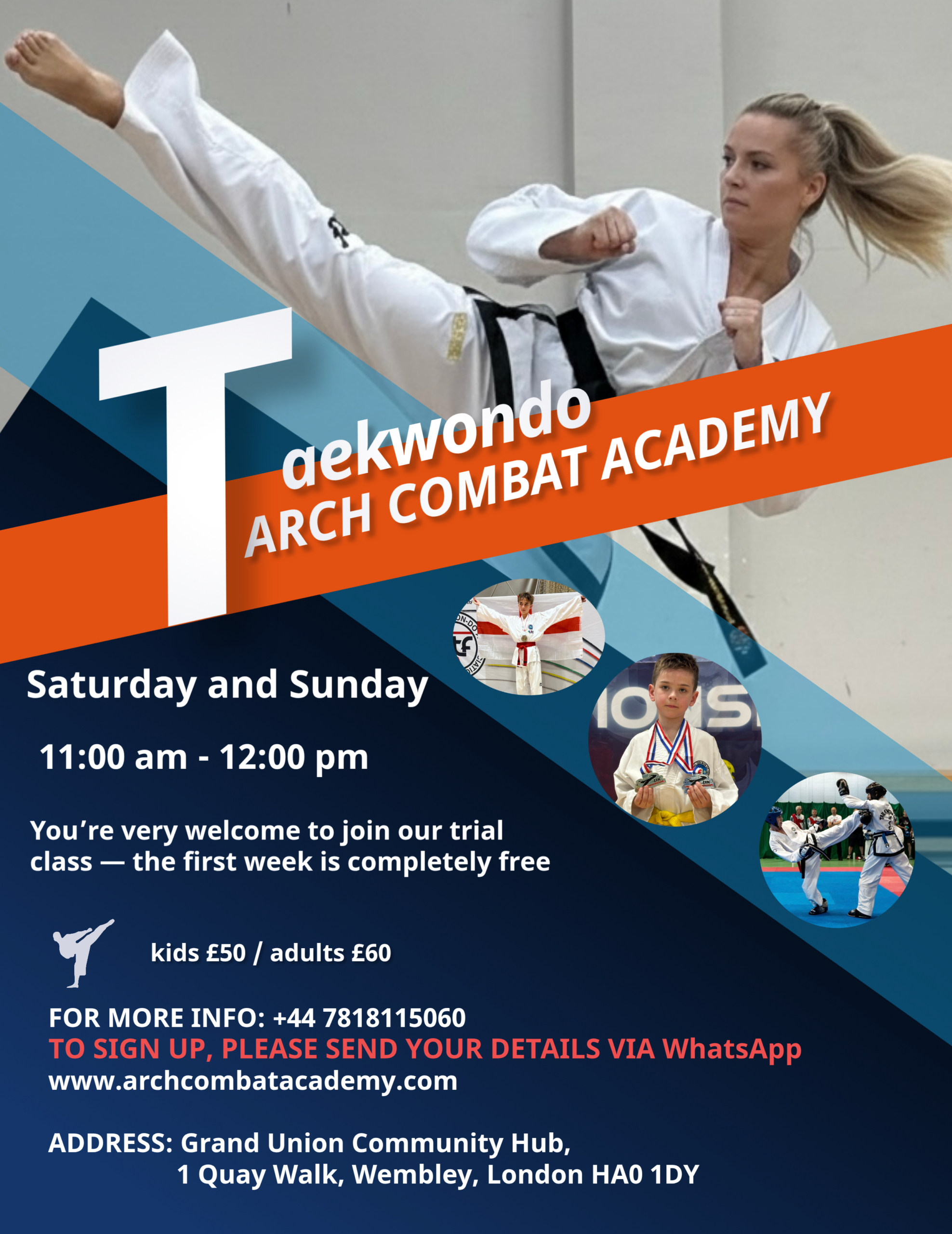 Taekwondo – Arch Combat Academy